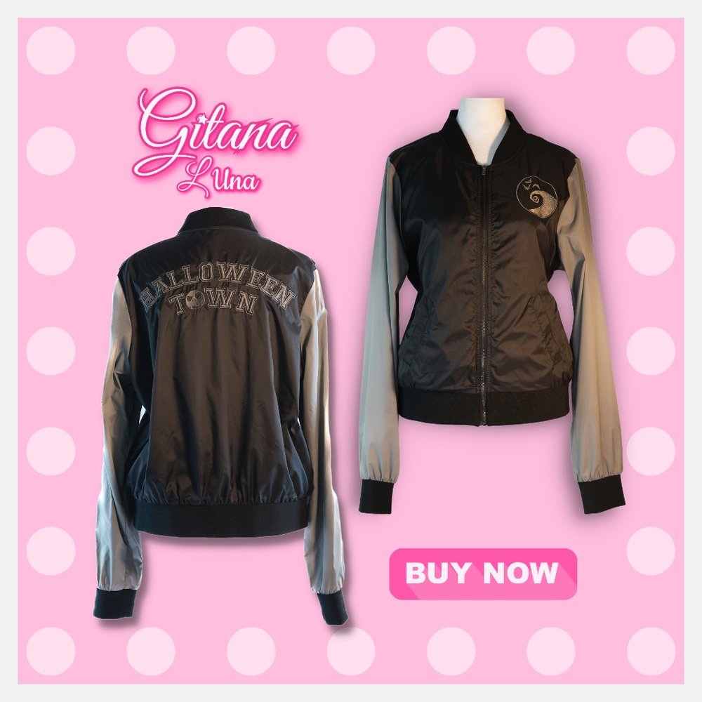 Disney Nightmare Before Christmas Halloween Town Jacket